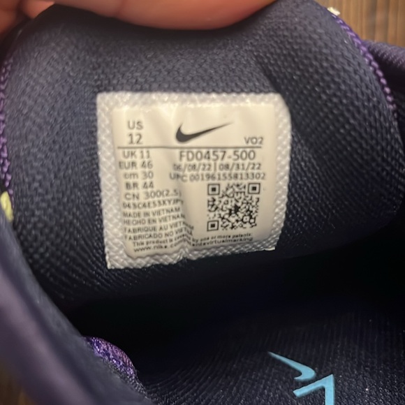 Men’s Nike Metcon 8 Flyease Amp Size 12 -Like new - Picture 6 of 7